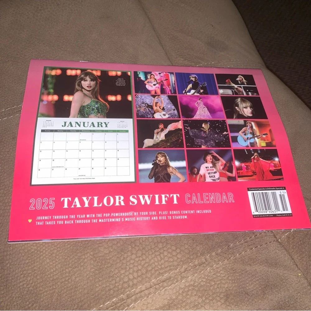 Taylor Swift 2025 wall calendar